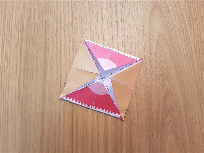 שלב 5 — צילום הקיפול